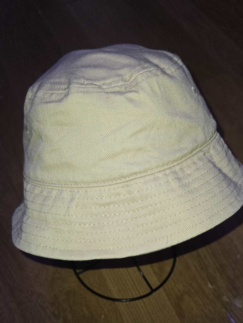 H&M Cream Bucket Hat - Casual Cotton Sun Hat
